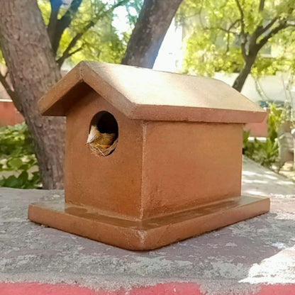 Handmade Organic Bird Nest - Cow Made Classic Bird House