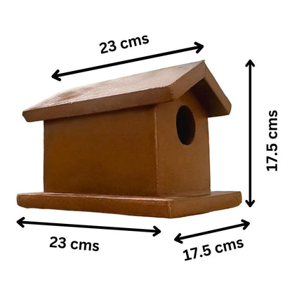 Handmade Organic Bird Nest - Cow Made Classic Bird House