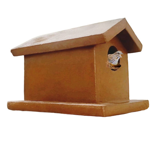 Handmade Organic Bird Nest - Cow Made Classic Bird House