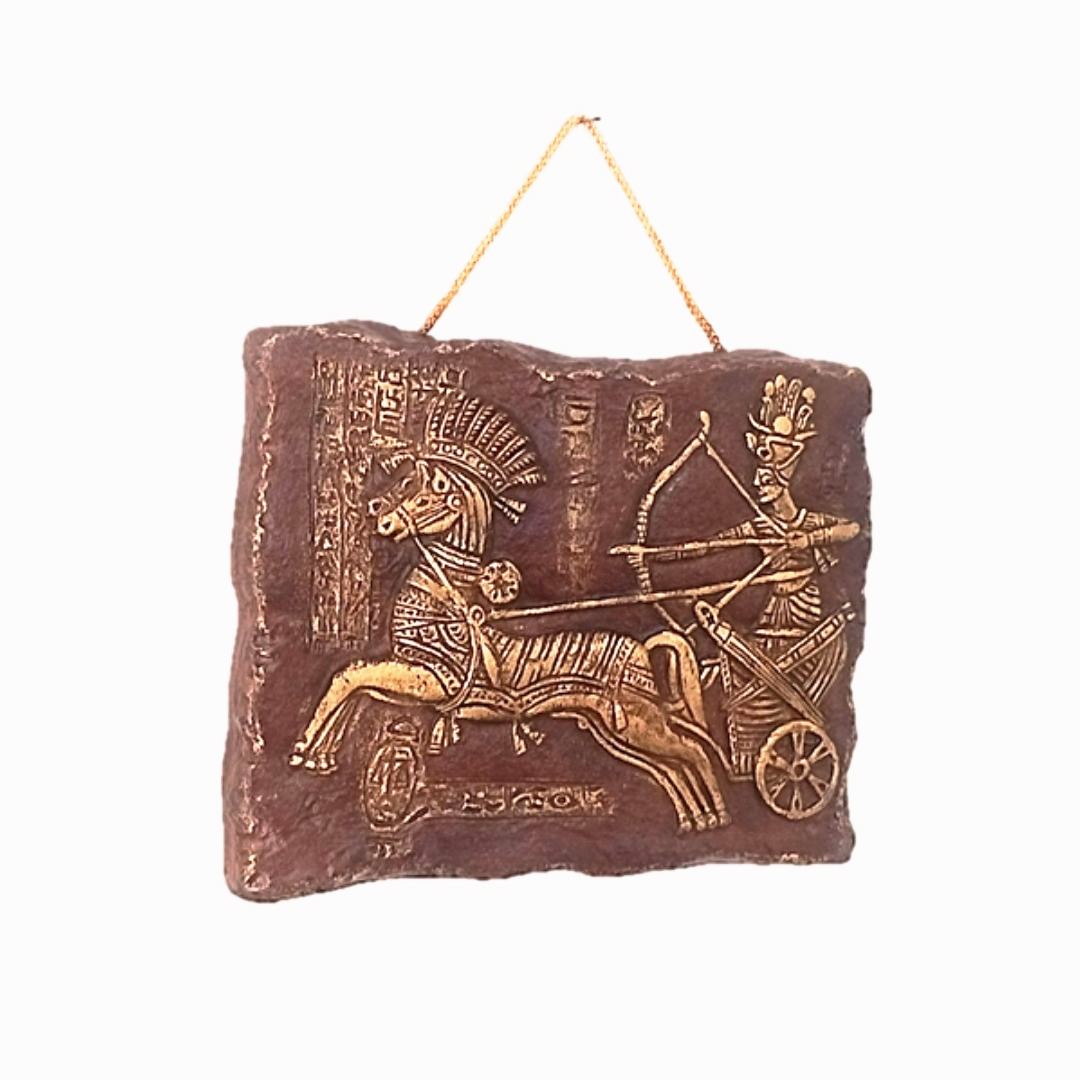 Handmade Cow Dung Ancient Art Wall Hanging | Eco-Friendly Home Decor