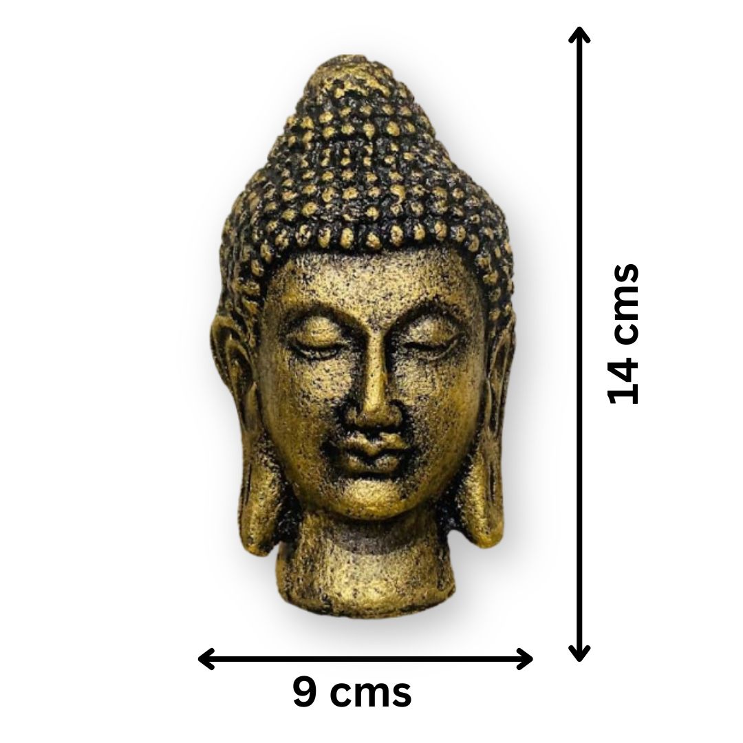 Handmade Organic Cow Dung Buddha Statue for Home Decor | Eco-Friendly